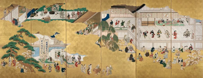 Scenes from the Nakamura Kabuki Theater